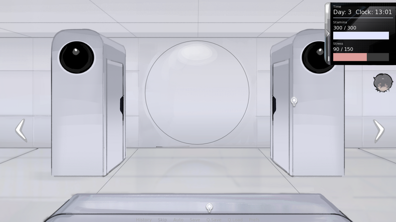 The Announcement - the cell door and speaker where the program is delivered