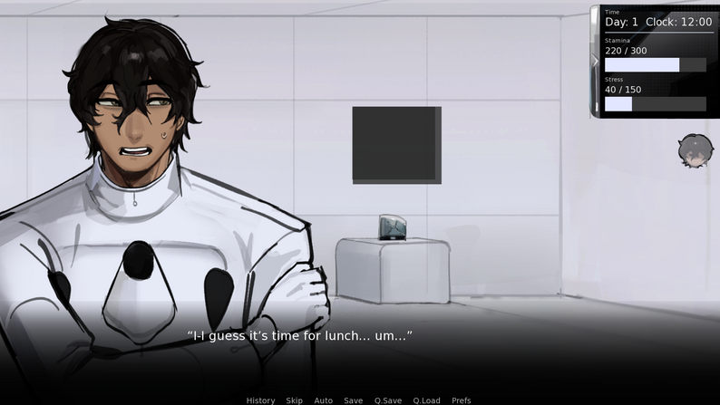 The stranger in the cell